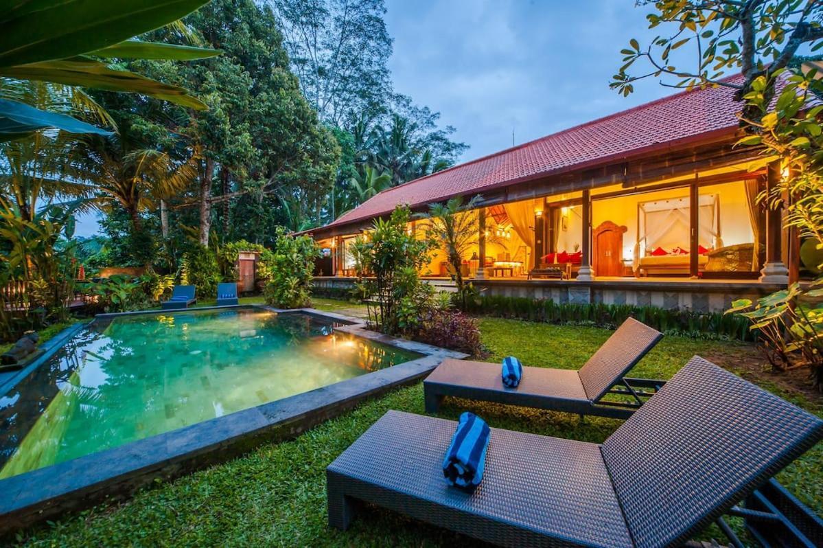 Luxury 3Br Infinity Jungle View Aashaya Villa Ubud Esterno foto